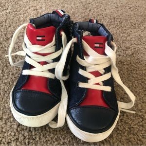 Tommy Hilfiger Dark Denim Toddler Shoes Size 6